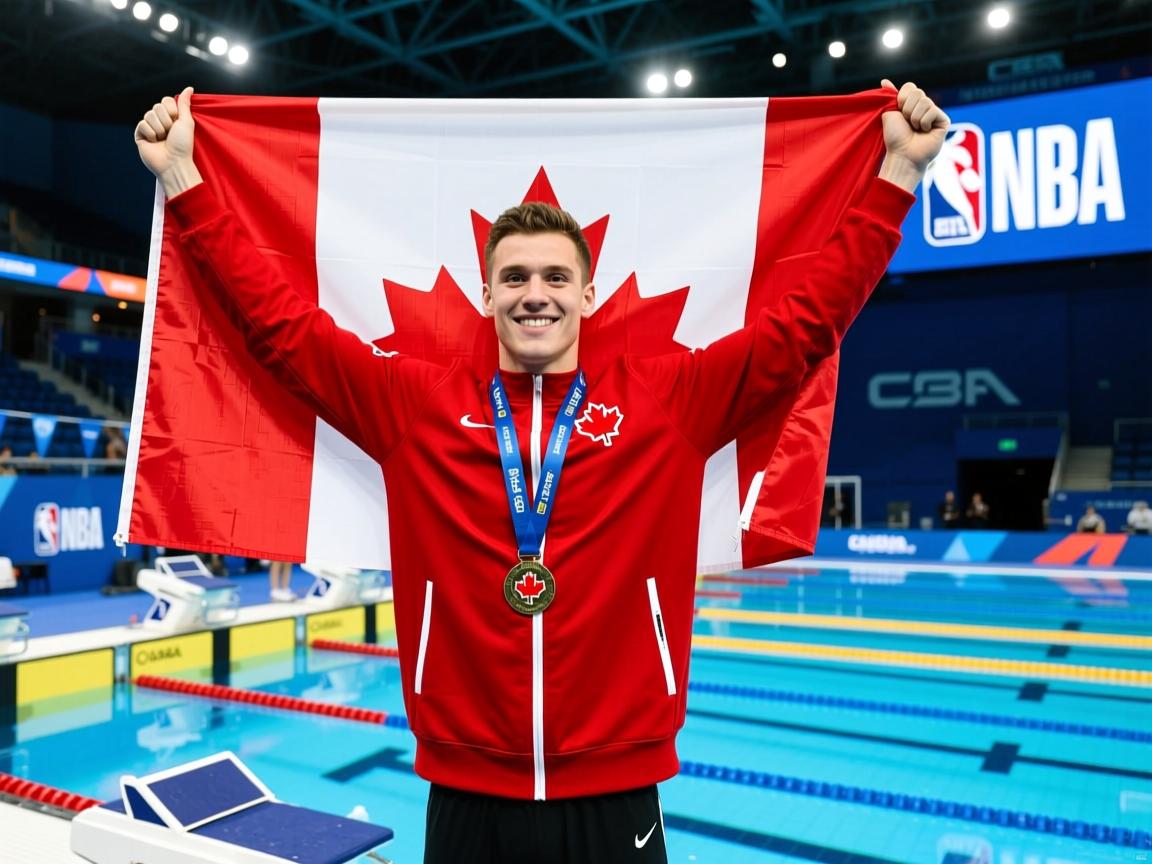 加拿大游泳选手刷新国内纪录