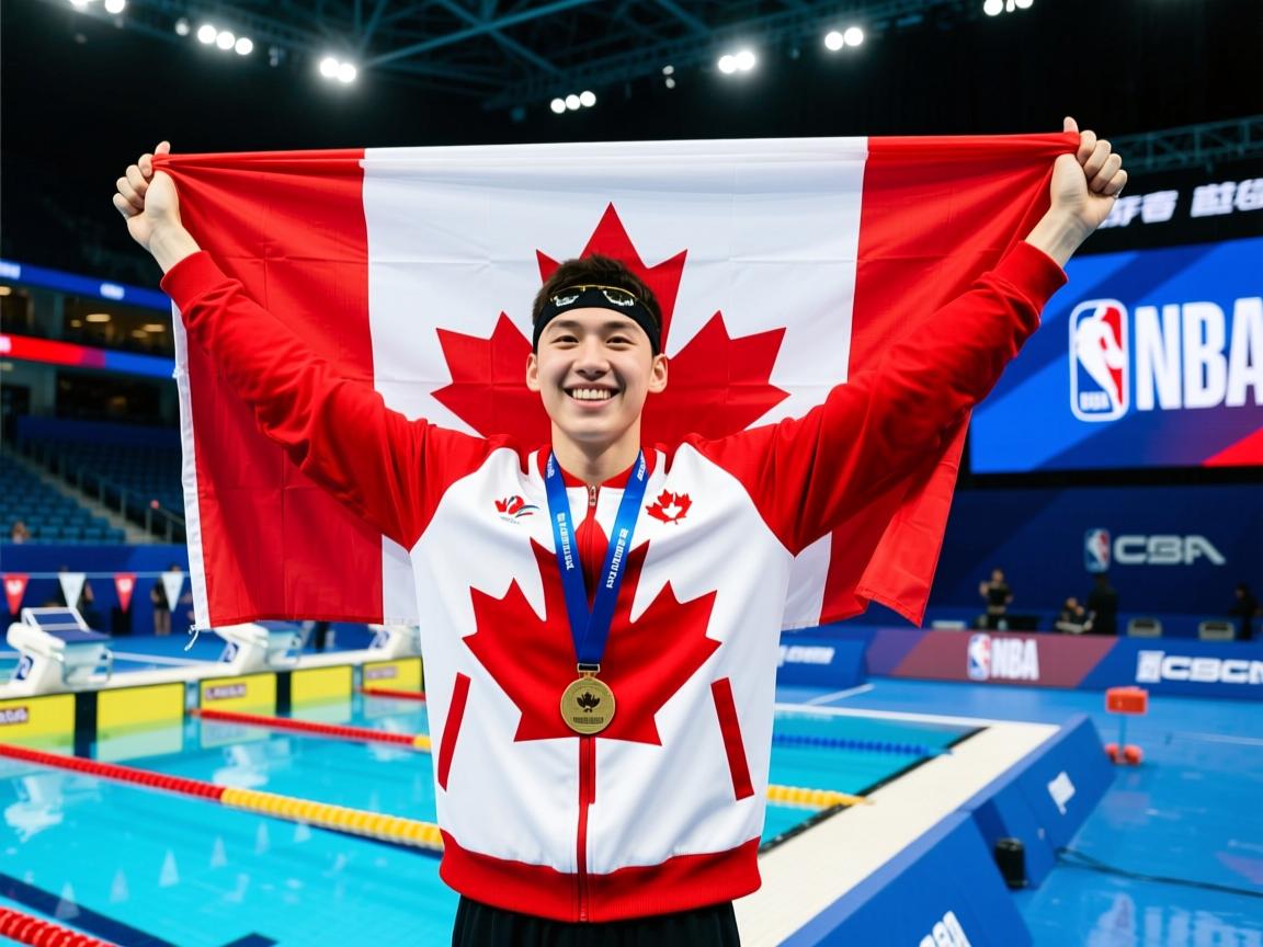 加拿大游泳选手刷新国内纪录