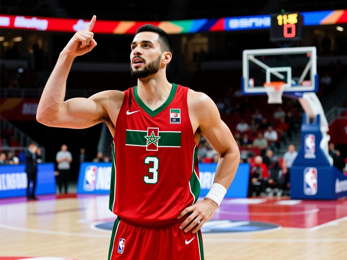 摩洛哥选手在比赛中展现出强大的意志力  第3张