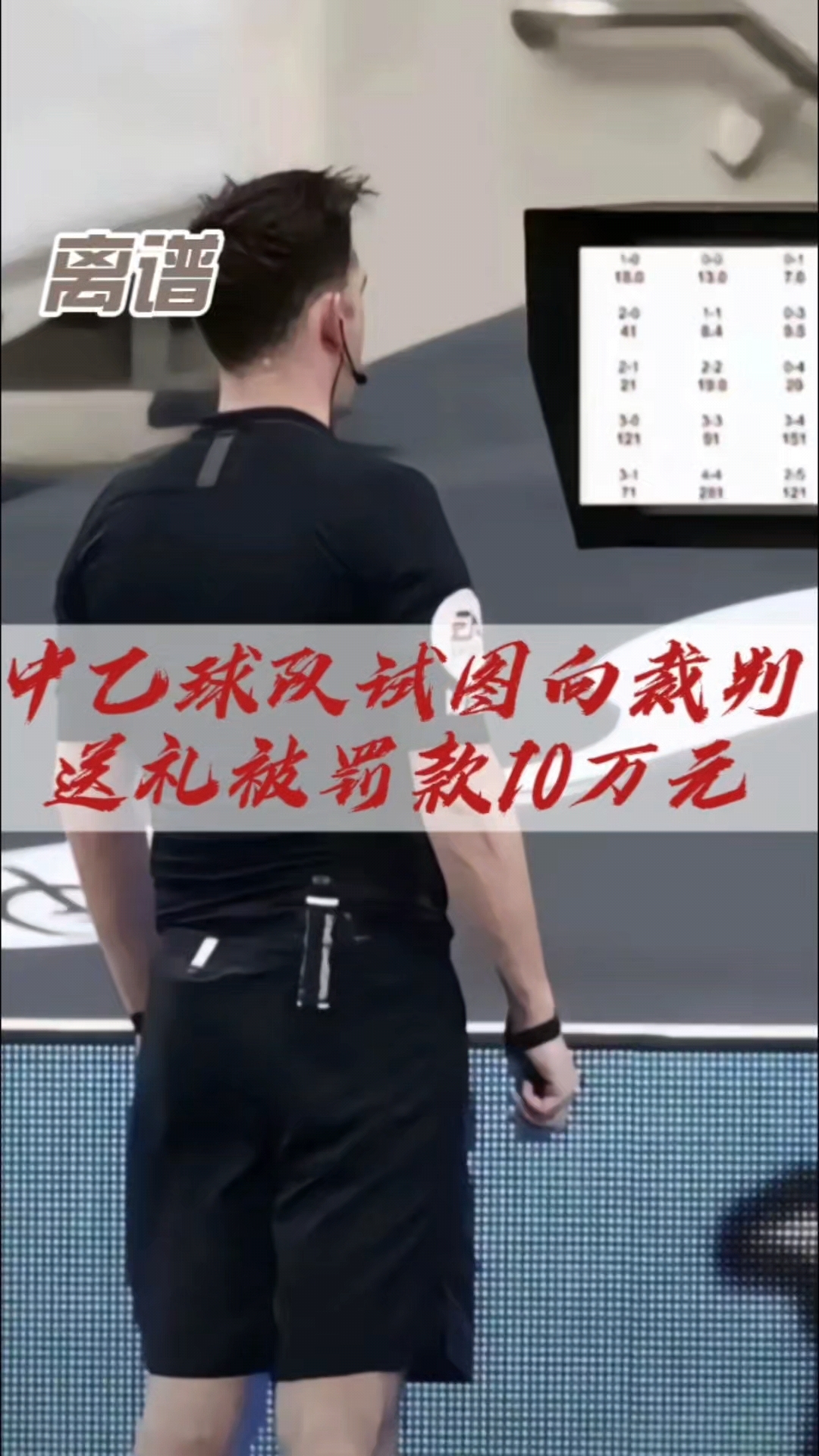 关于辣眼睛啊！这支中国足球俱乐部，向裁判送礼被拒绝，罚款10万的信息